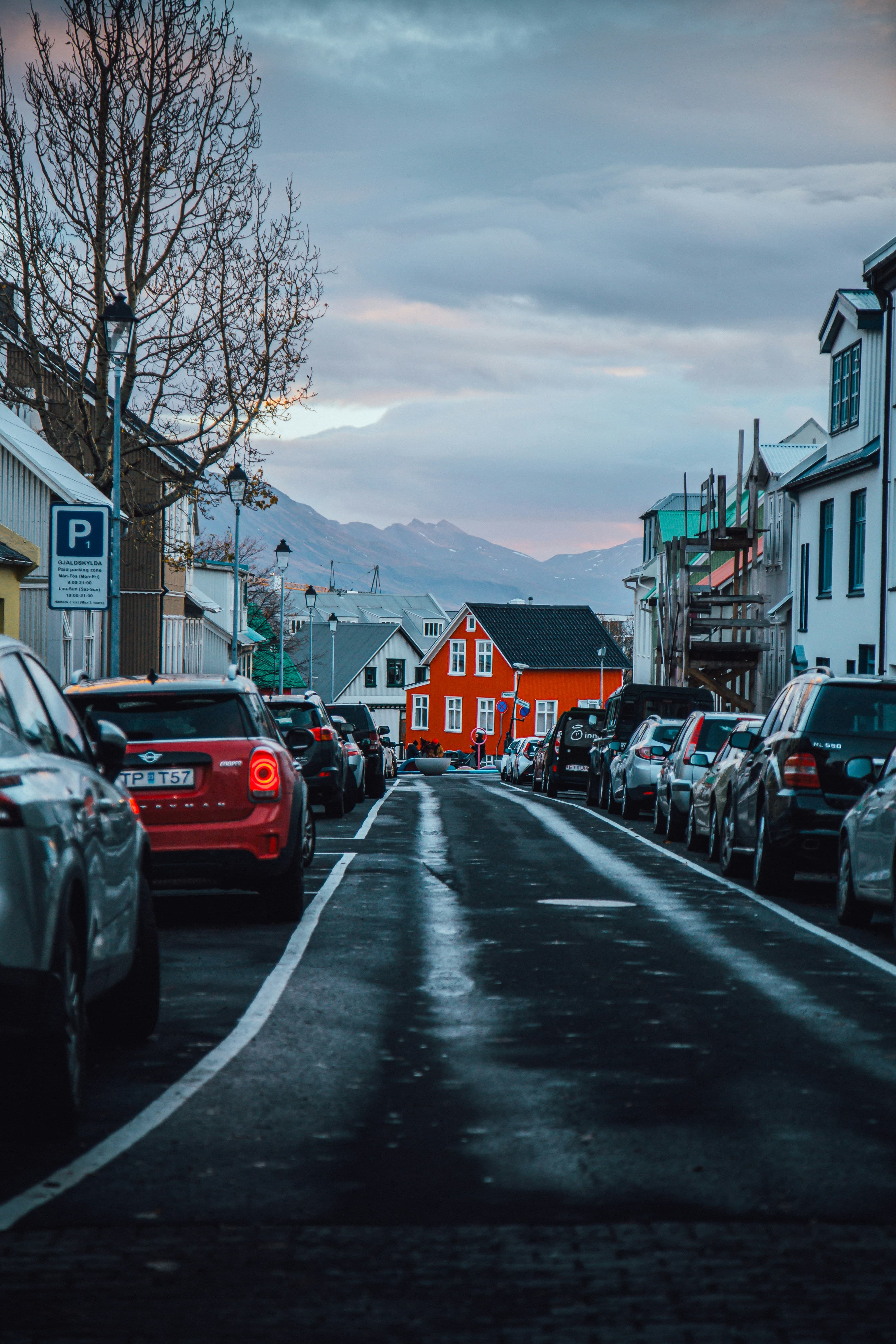 Downtown Reykjavík street